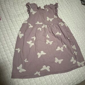 H&M butterfly‎ dress 2t